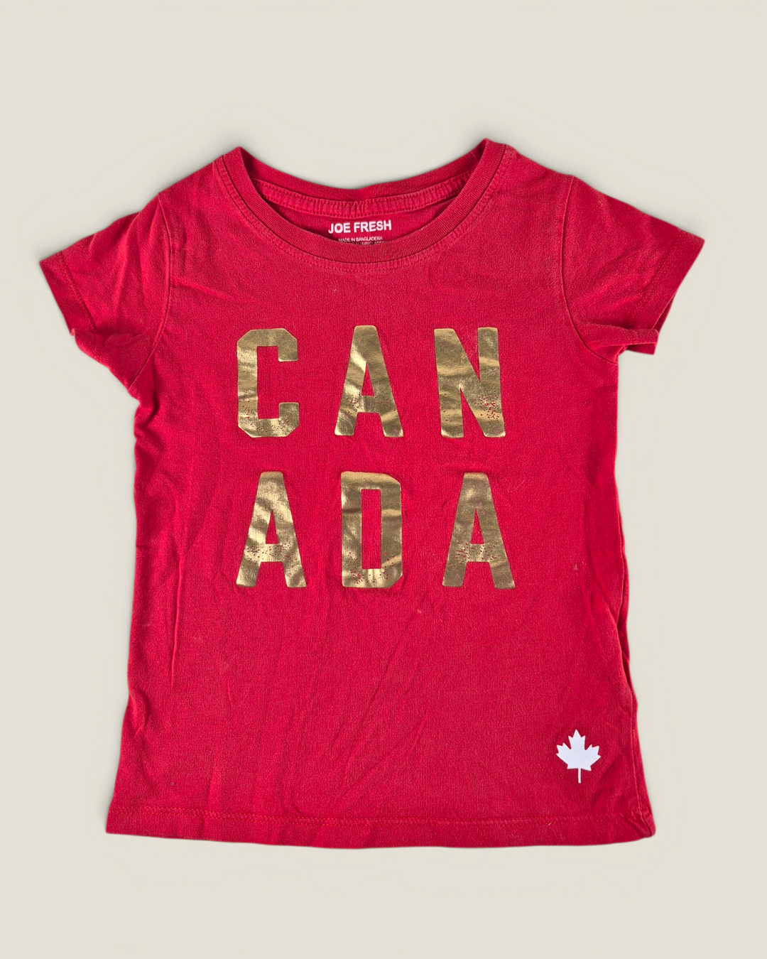 Pre-Loved Joe Fresh Canada T Shirt Girls 4Y | Betty’s Marketplace