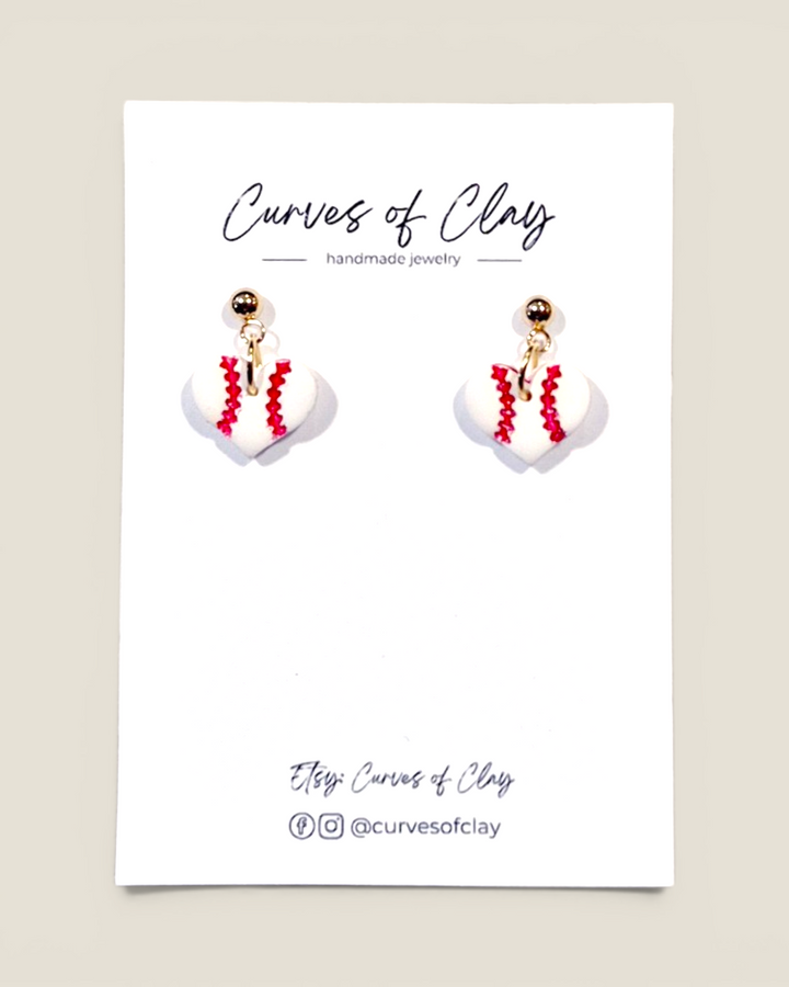 Curves of Clay, Everyday Dangle Earrings