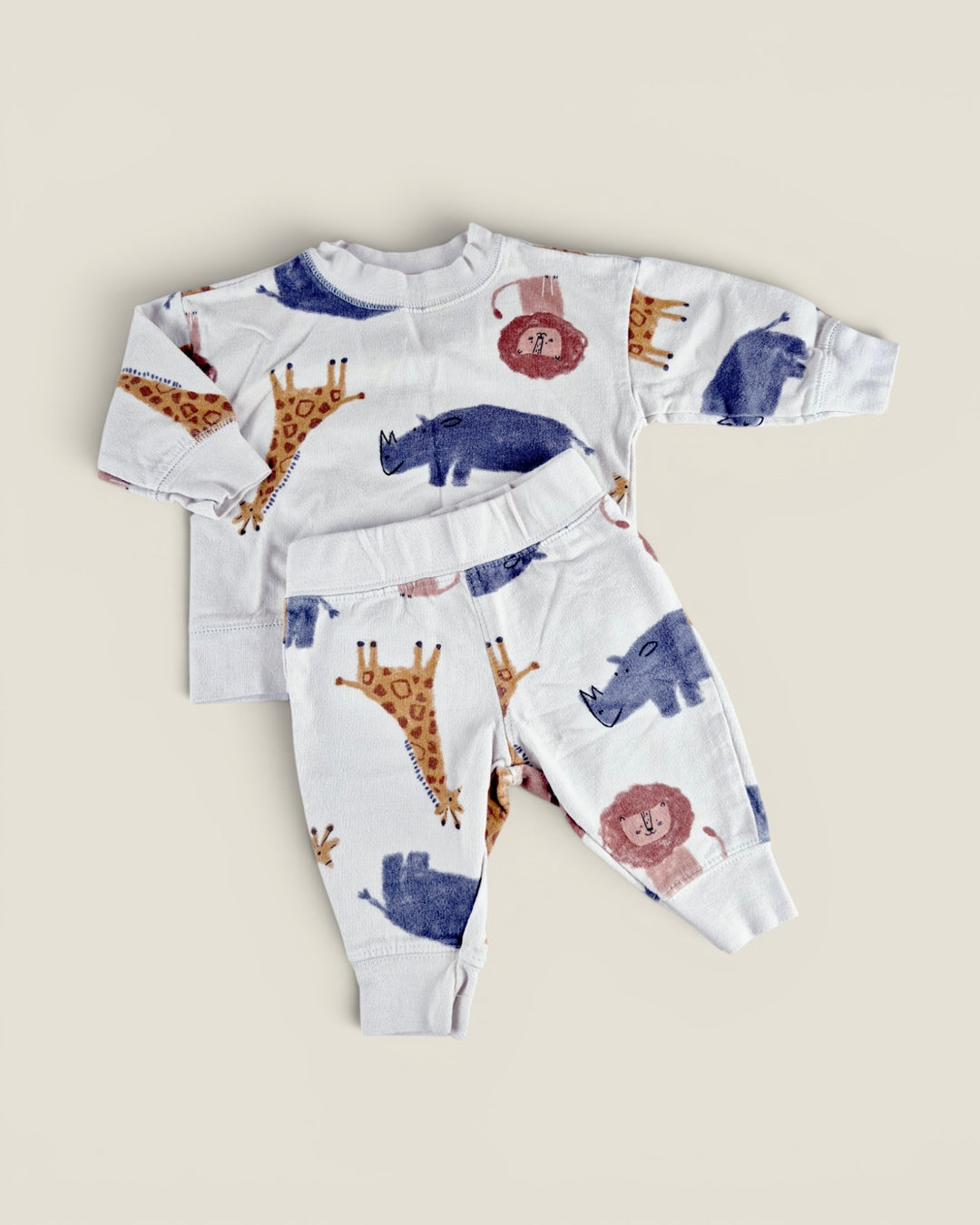 Pre-Loved Carter's Safari Animal Track Suit 3M | Betty’s Marketplace