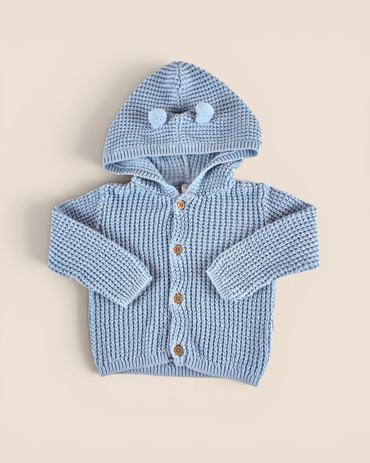 Pre-Loved Carter's Blue Knit Sweater 9M | Betty’s Marketplace