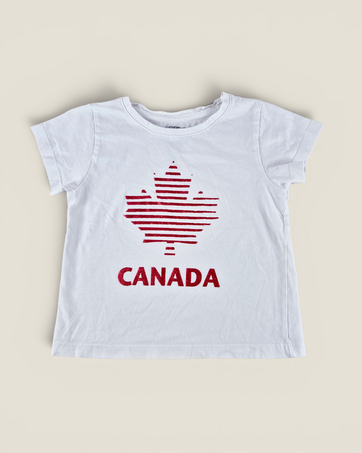 Pre-Loved George Canada Tee Girls 4-5Y | Betty’s Marketplace