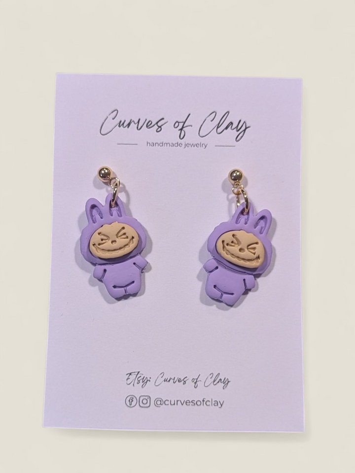 Curves of Clay, Everyday Dangle Earrings