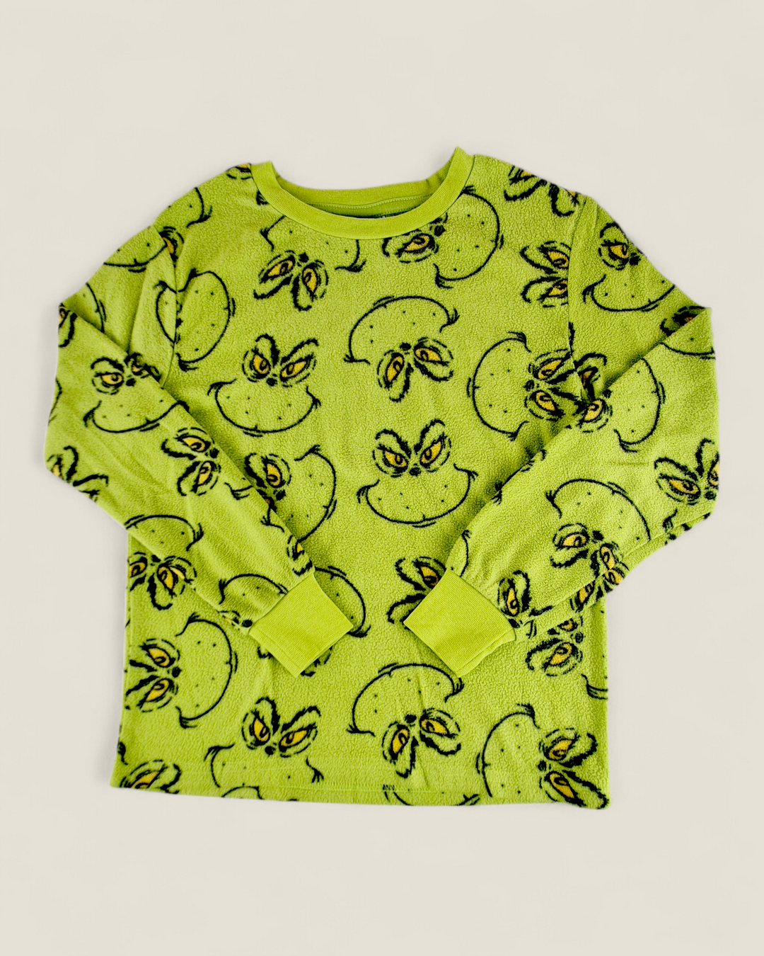 Pre-Loved The Grinch Fleece Pyjama Set Kids 7-8Y | Betty’s Marketplace