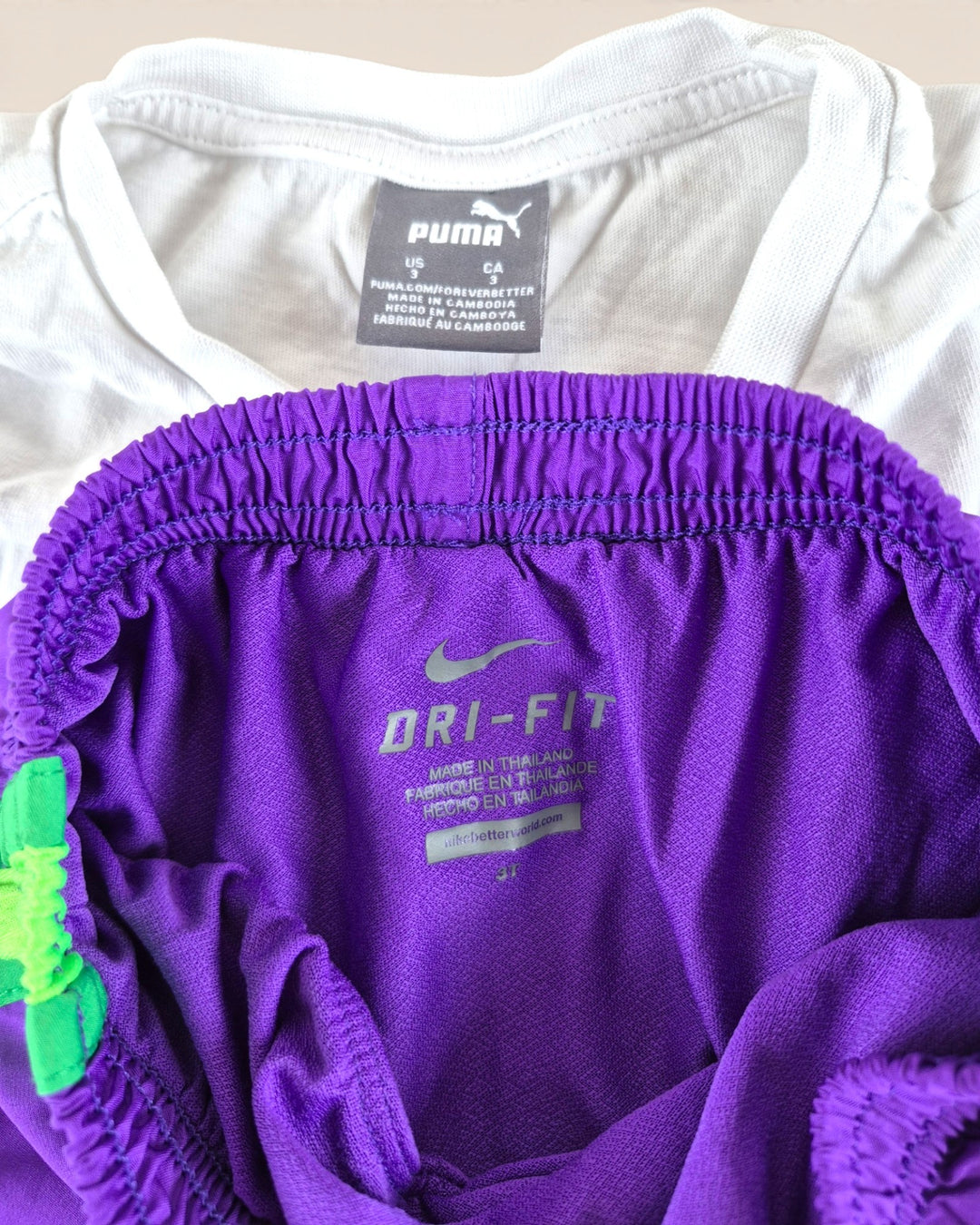 Pre-Loved Puma & Nike Athletic Outfit Girls 3Y | Betty’s Marketplace