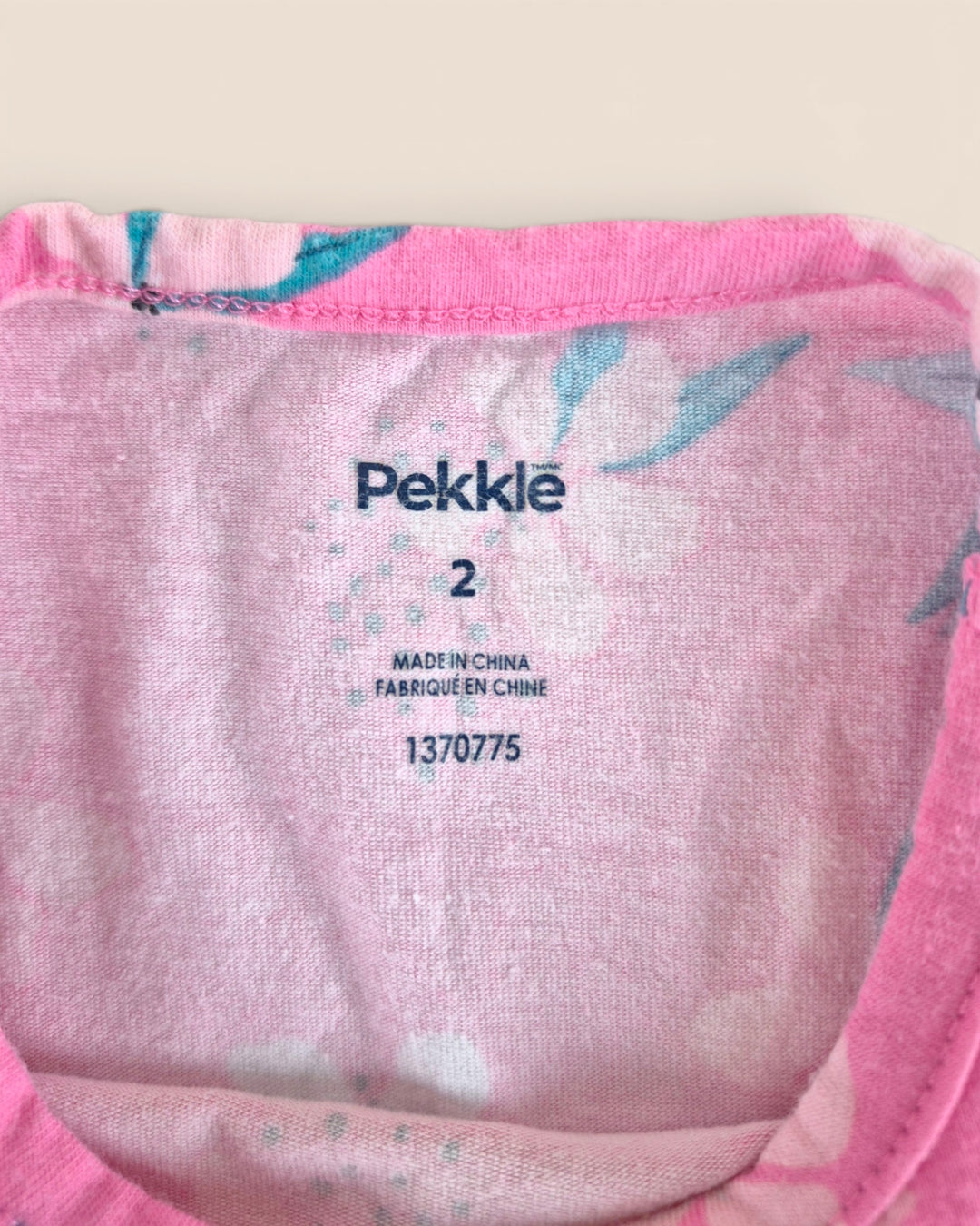 Pre-Loved Pekkle Pink Floral Dress Girls 2Y | Betty’s Marketplace