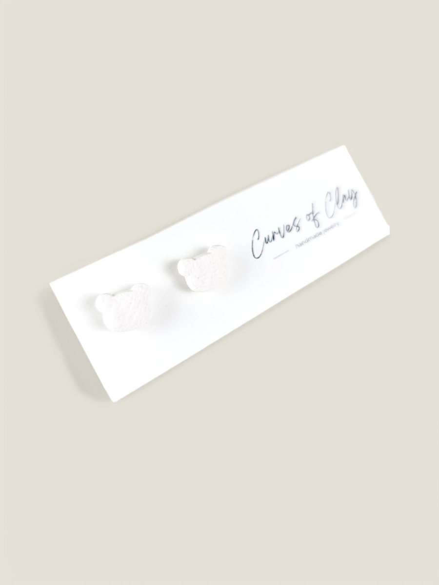 Curves of Clay, Everyday Stud Earrings