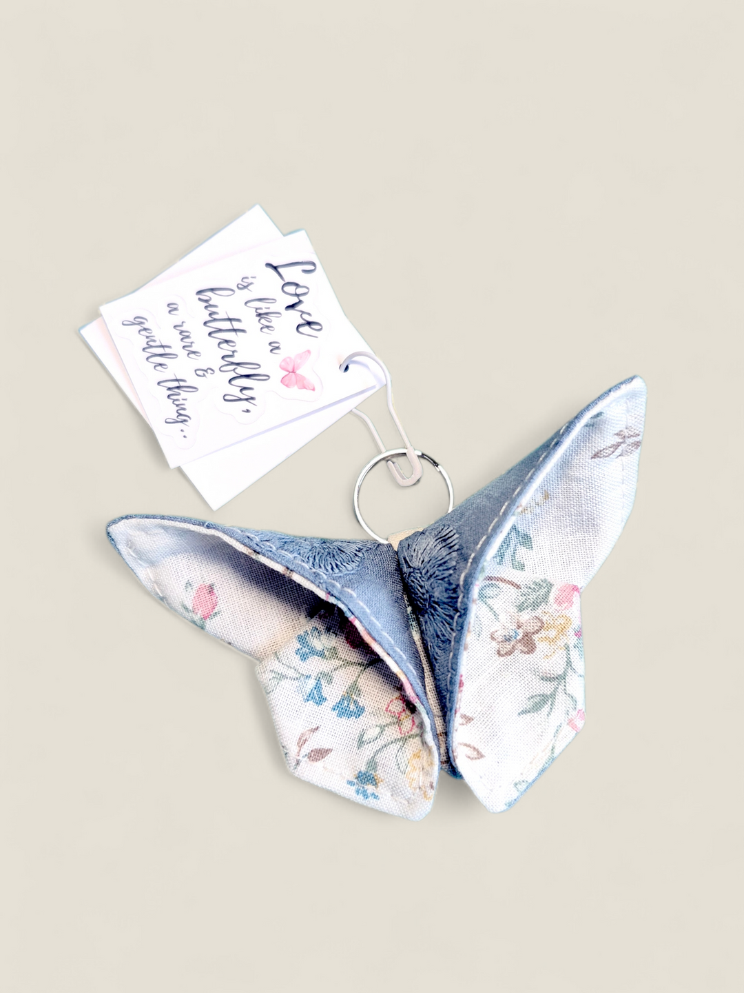 Izzyrai Handmade, Fabric Butterflies With Sticker