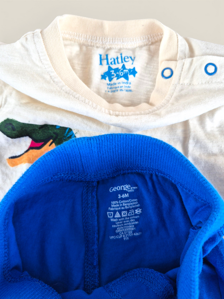 Pre-Loved Hatley/George Dinosaur Outfit 3-6M | Betty’s Marketplace