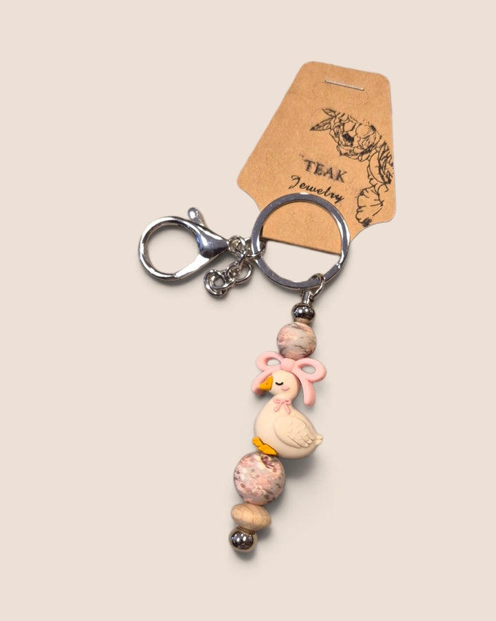 Teak Jewelry - Essential Oil Diffuser Keychains