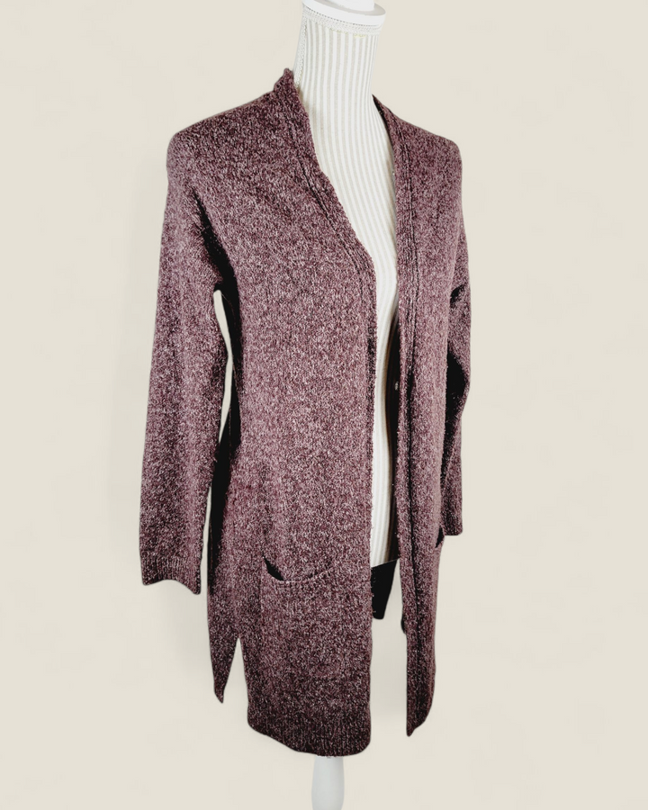 REITMANS MAROON SWEATER WITH REMOVABLE COLLAR LADIES SMALL PRE-LOVED