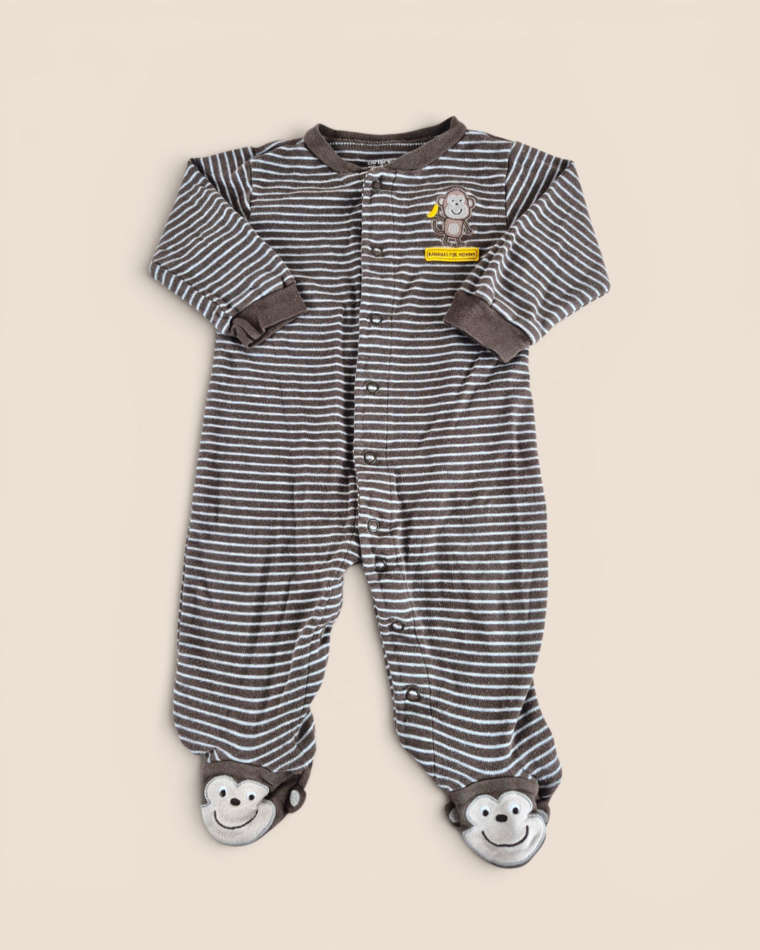 Pre-Loved Carter's Monkey Footies 9M | Betty’s Marketplace