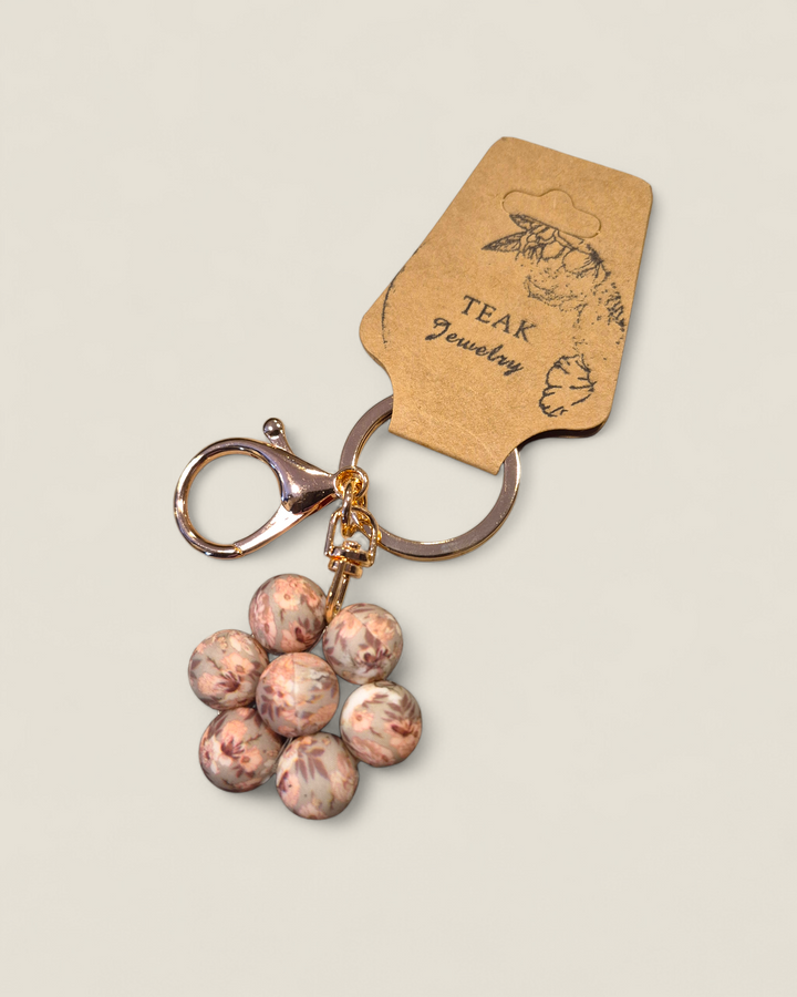 Teak Jewelry - Essential Oil Diffuser Keychains