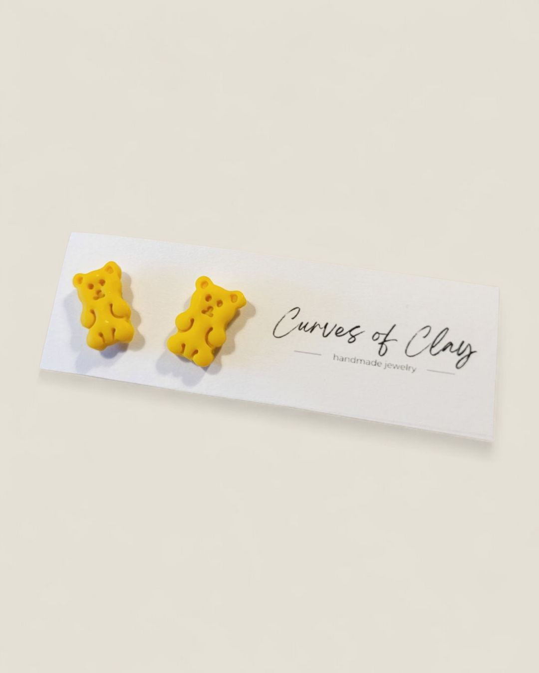 Curves of Clay, Everyday Stud Earrings