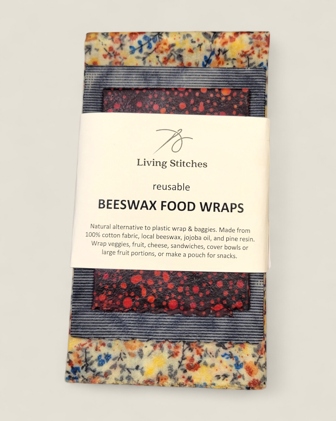 Living Stitches, Beeswax Food Wraps