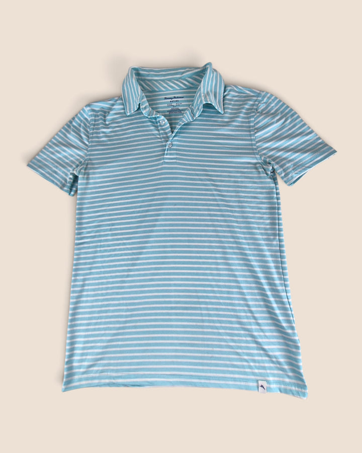 Pre-Loved Tommy Bahama Blue Golf Shirt Boys 13-14Y | Betty’s Marketplace