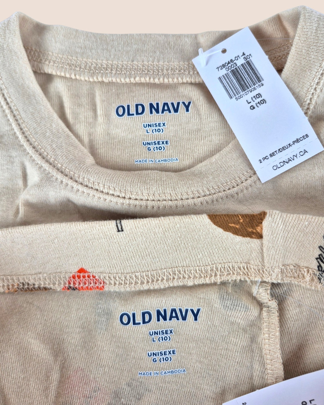 Pre-Loved Old Navy Yeti 2 Piece Pyjama Set Kids 10Y | Betty’s Marketplace