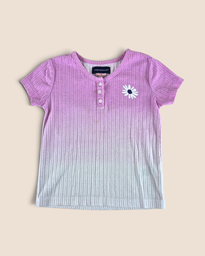 Pre-Loved Andy & Evan Purple Ombre T Shirt Girls 3Y | Betty’s Marketplace