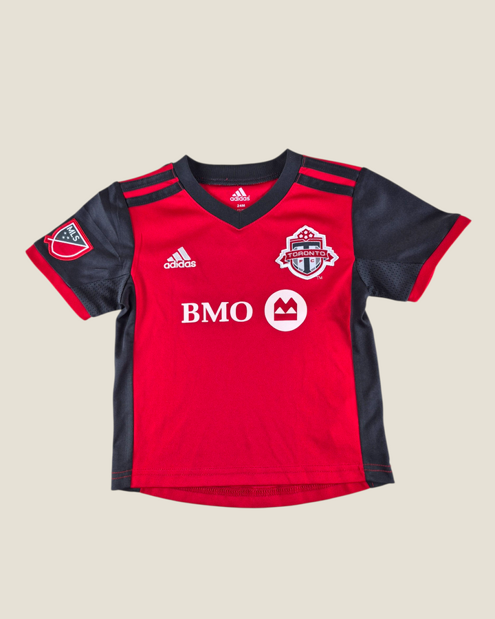 Pre-Loved Adidas Red Soccer Jersey 24M | Betty’s Marketplace