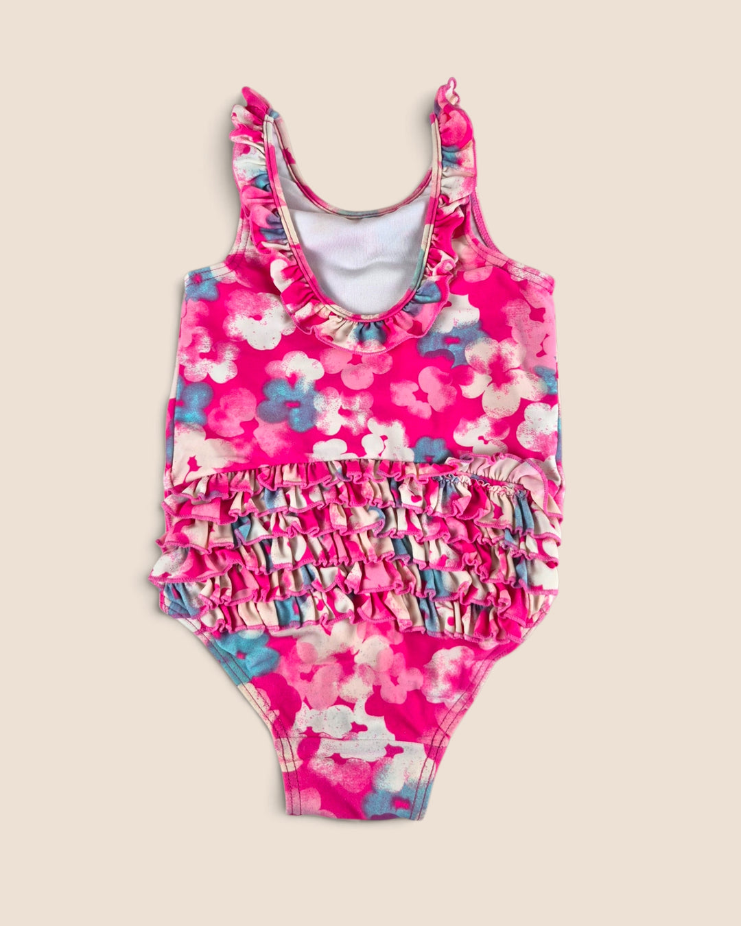 Pre-Loved Joe Fresh Pink Floral Swimsuit Girls 18-24M | Betty’s Marketplace