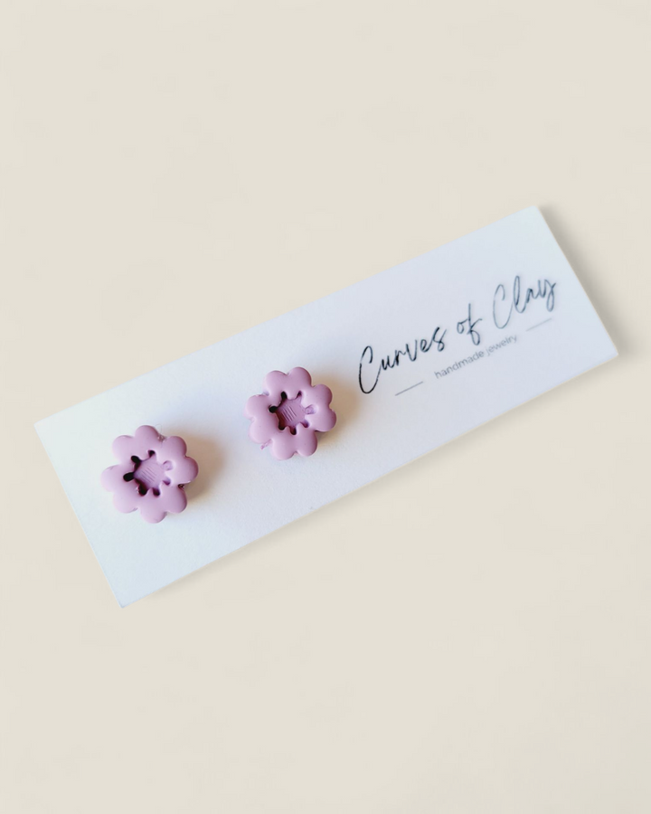 Curves of Clay, Everyday Stud Earrings