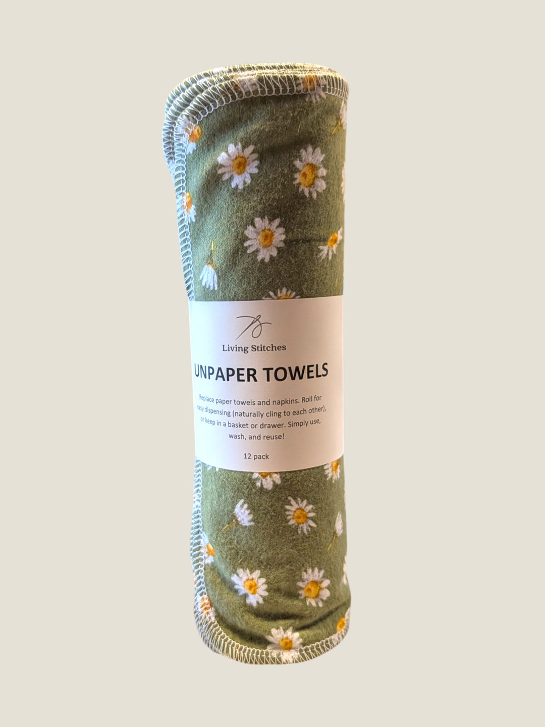Living Stitches, Reusable UNpaper Towels