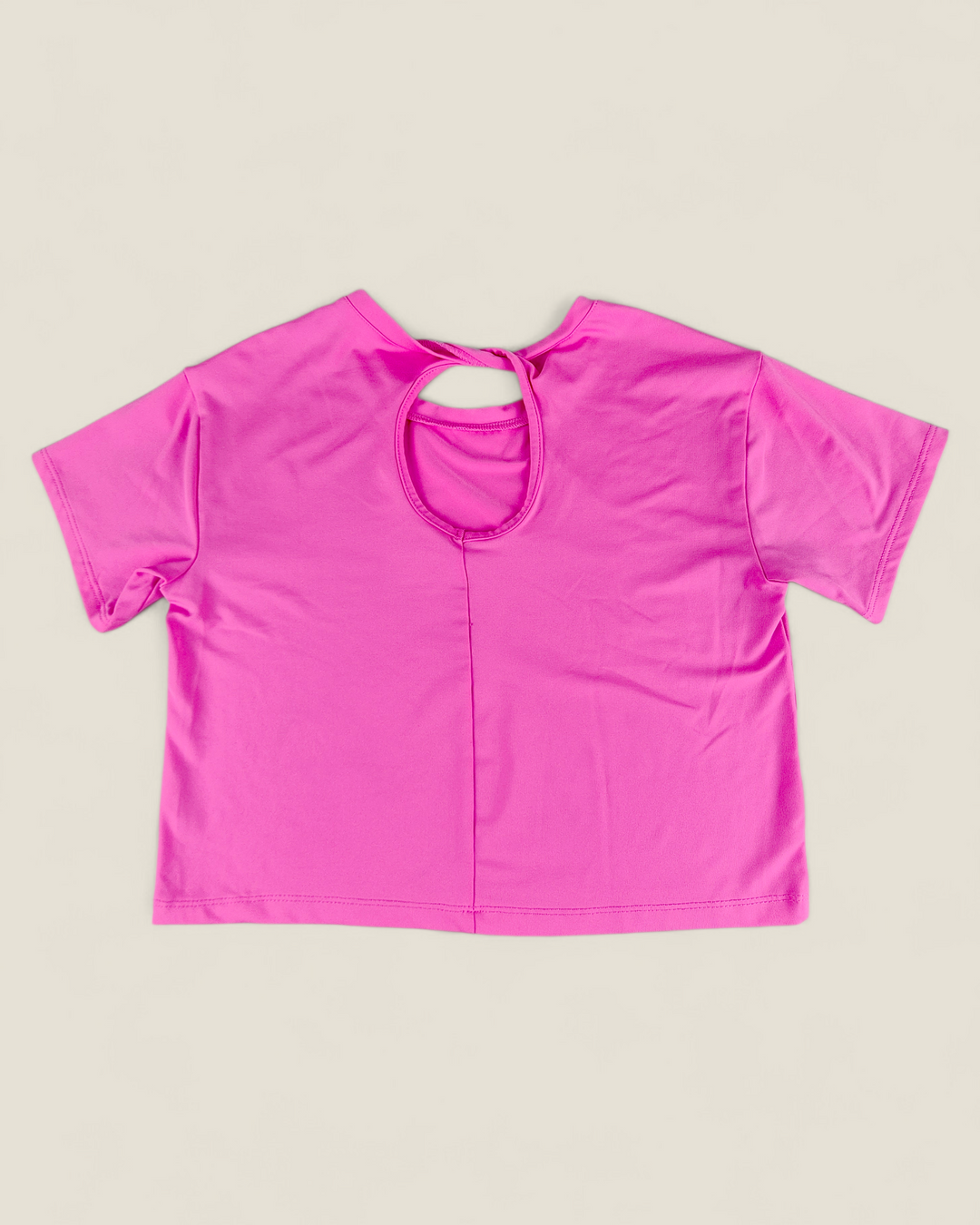 Pre-Loved Children's Place Pink Athletic Cropped Tee Girls 7-8Y | Betty’s Marketplace
