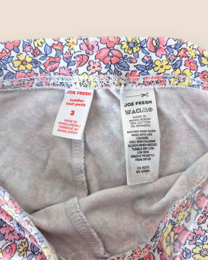 Pre-Loved Joe Fresh Floral Leggings 3Y | Betty’s Marketplace
