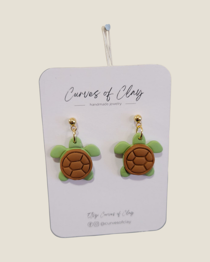Curves of Clay, Everyday Dangle Earrings