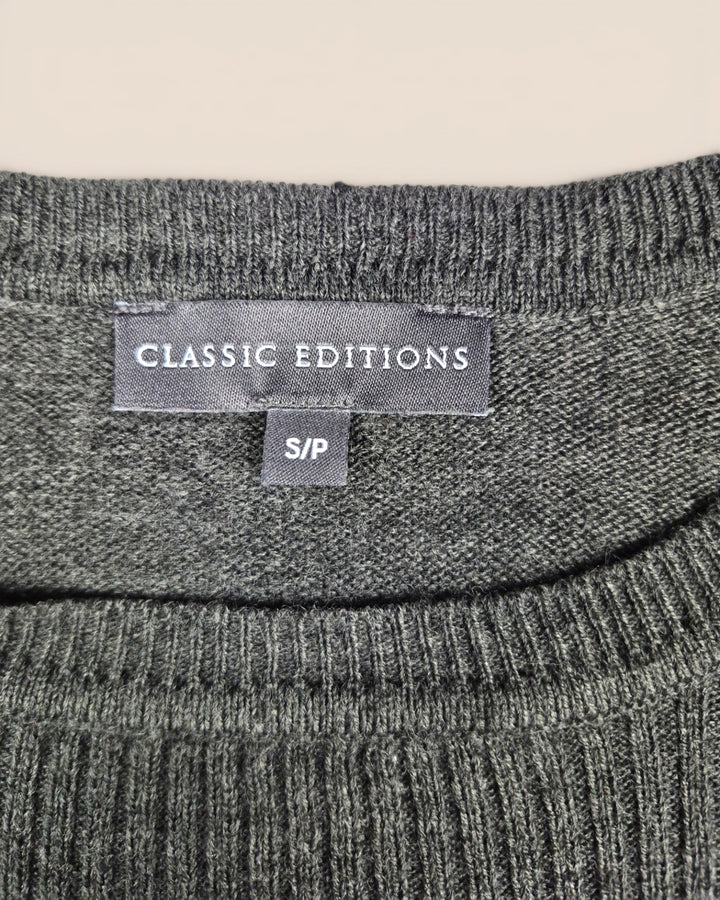 Pre-Loved Classic Editions Grey Sweater Ladies Small | Betty’s Marketplace
