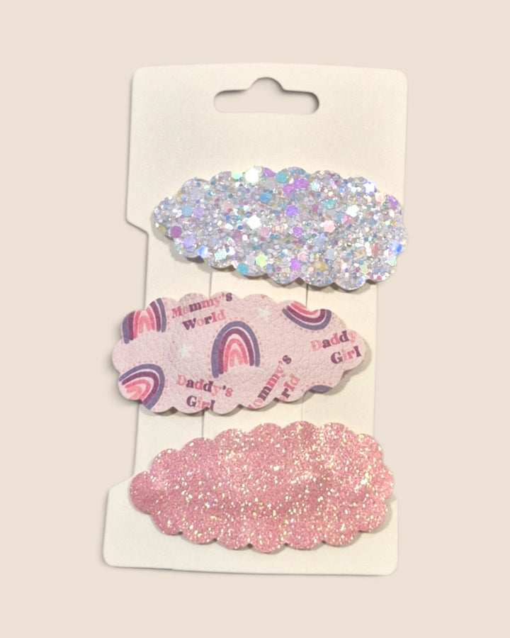 DLM Creations, 3 Pack Hair Clips