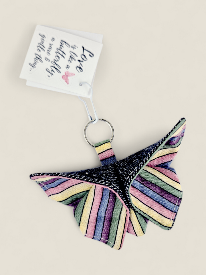 Izzyrai Handmade, Fabric Butterflies With Sticker