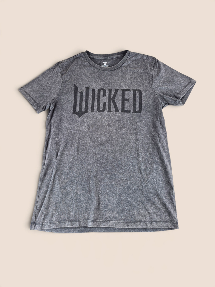 Pre-Loved Wicked Charcoal T Shirt Adult Medium | Betty’s Marketplace