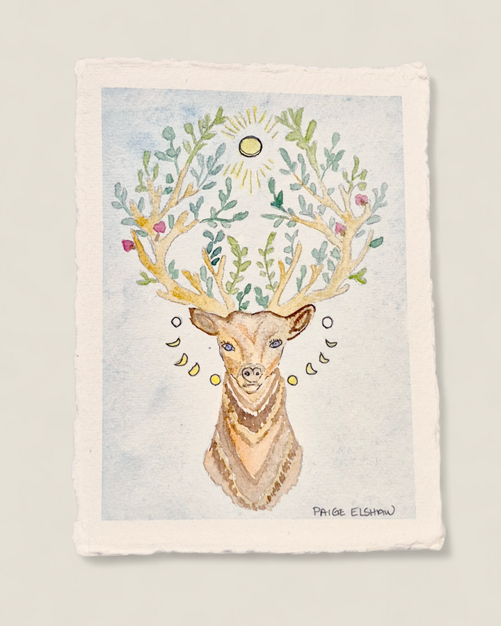 Original Art by Paige Elshaw, Watercolour Paintings