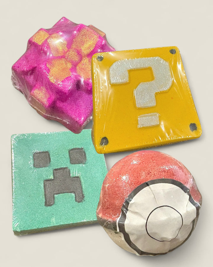 Peachy Clean Soap, Fun Shaped Surprise Toy Bath Bombs