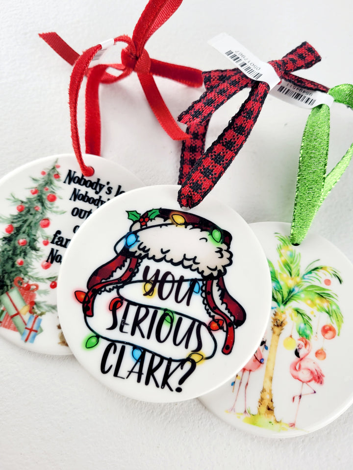 Lindsay's Creations, Ceramic Printed Ornaments