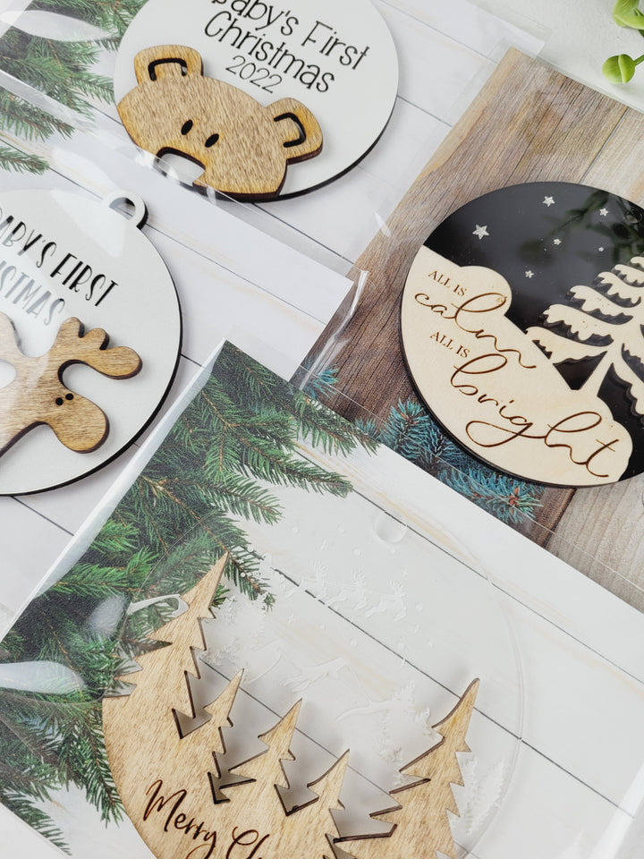 Lindsay's Creations, Wooden & Acrylic Ornaments