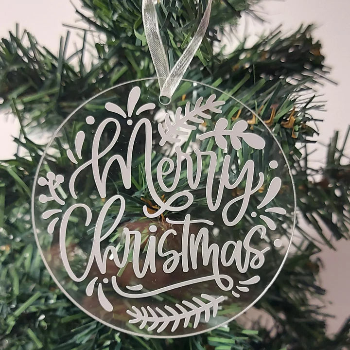 Liz's Custom Creations, Acrylic & Wood Christmas Ornaments