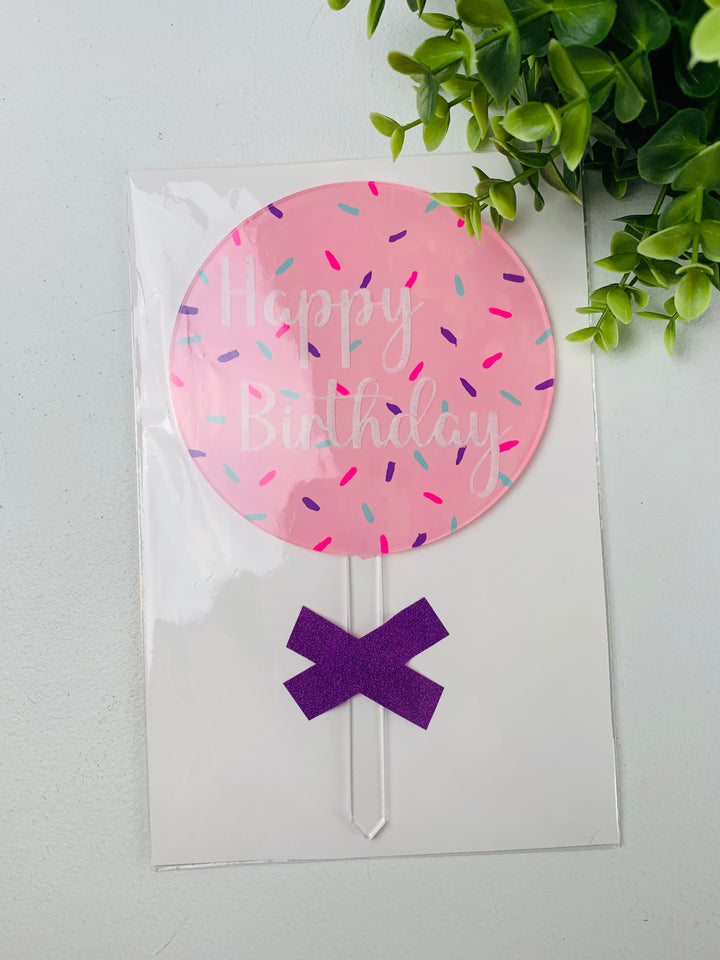 Namcor, Acrylic Cake & Cupcake Toppers